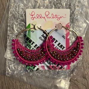 Lilly Pulitzer Pink Earrings